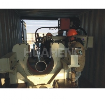 Container-design Pipe Spool Welding Work Station