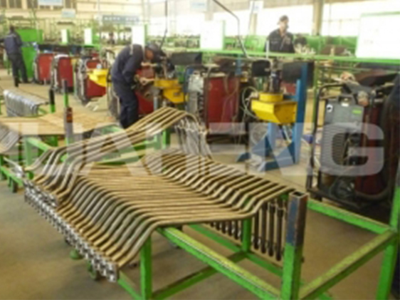 Construction machinery high pressure tubing