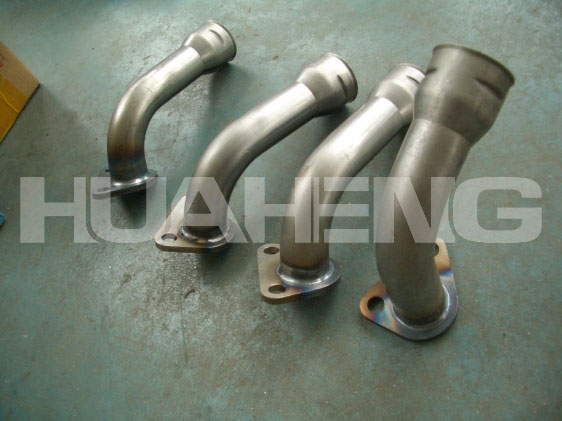 Bus handrail tube
