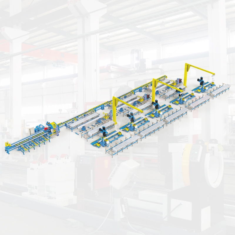Pipeline intelligent production line - 2-14 inches